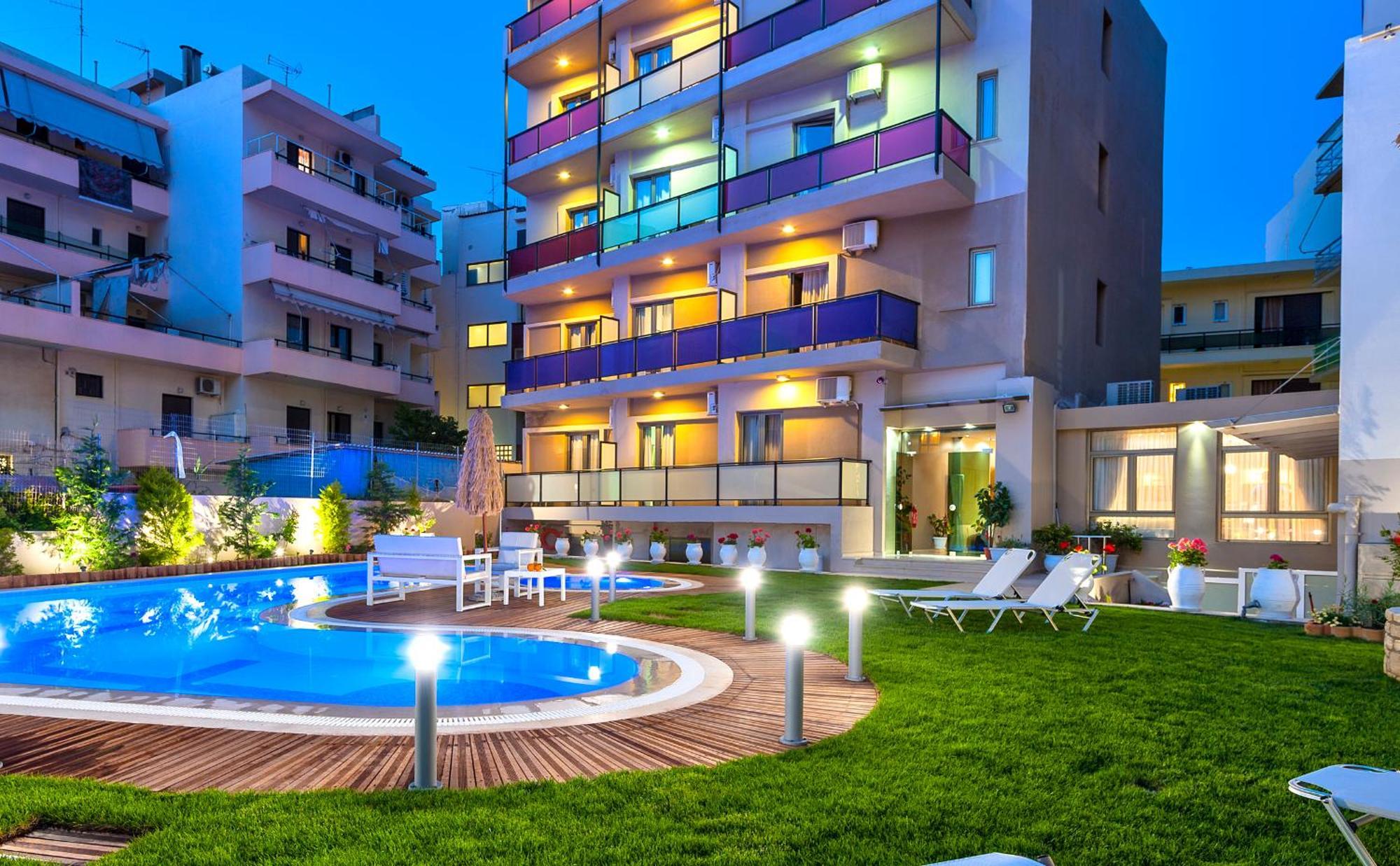 Leonidas Hotel & Apartments Resmo Dış mekan fotoğraf